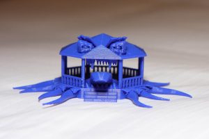 3D printed scary house
